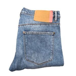 Acne Studios Jeans Size 31 Max Mid Ripped DESIGNER DENIM Acne Jeans Blue